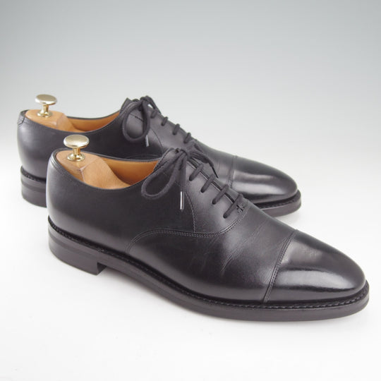 極美品★ジョンロブ 7E【定価￥228,800-★アクアカーフ仕様のシティ2/CITY/7000ラスト】ストレートチップ/黒/JOHN LOBB★o026