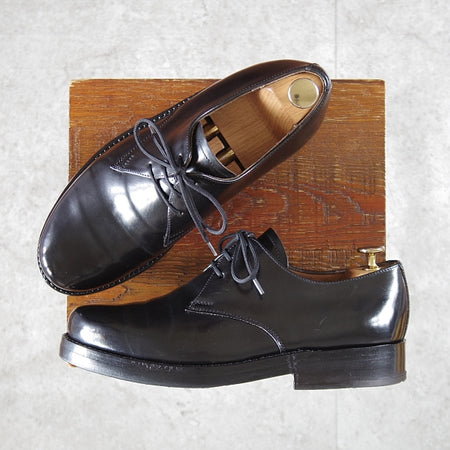 美品★(独)ハインリッヒ・ディンケラッカー SIZE 6.5【モデル定価￥193,600-★コードバン仕様/RIO/リオ】黒/Heinrich Dinkelacker★n538