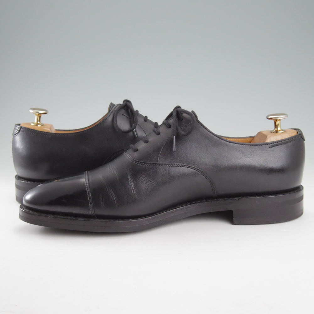 極美品★ジョンロブ 7E【定価￥228,800-★アクアカーフ仕様のシティ2/CITY/7000ラスト】ストレートチップ/黒/JOHN LOBB★o026