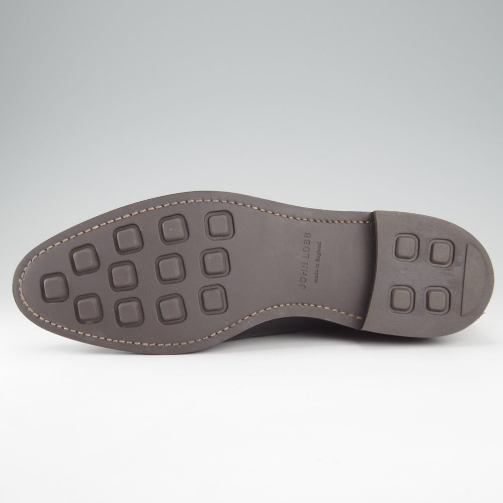 極美品★ジョンロブ 7E【定価￥228,800-★アクアカーフ仕様のシティ2/CITY/7000ラスト】ストレートチップ/黒/JOHN LOBB★o026