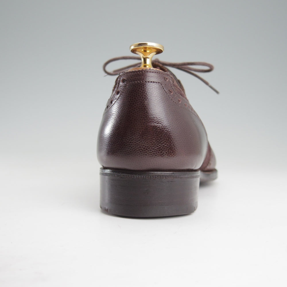 極上★(英)ガジアーノ&ガーリング 7E【純正シューツリー付き★フルブローグ/ASTAIRE】DG70ラスト/濃茶/メンズ/GAZIANO&GIRLING★o560