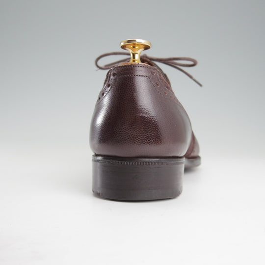 極上★(英)ガジアーノ&ガーリング 7E【純正シューツリー付き★フルブローグ/ASTAIRE】DG70ラスト/濃茶/メンズ/GAZIANO&GIRLING★o560