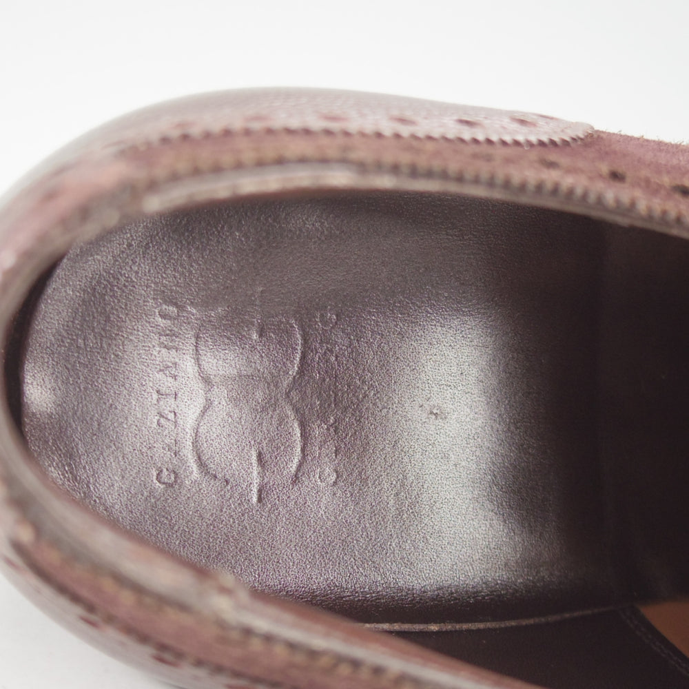 極上★(英)ガジアーノ&ガーリング 7E【純正シューツリー付き★フルブローグ/ASTAIRE】DG70ラスト/濃茶/メンズ/GAZIANO&GIRLING★o560