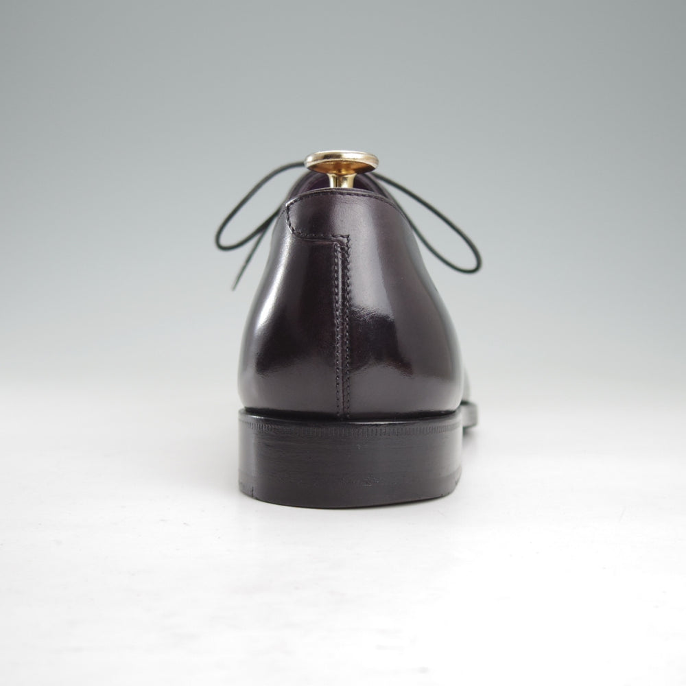 美品★(仏)ベルルッティ SIZE 7【黒系パティーヌ★イミテーションブローグ/ホールカット】カーフ/NERO GRIGIO/黒/メンズ/Berluti★o027