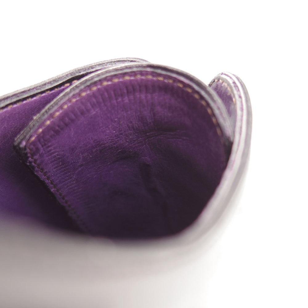 美品★(仏)ベルルッティ SIZE 7【黒系パティーヌ★イミテーションブローグ/ホールカット】カーフ/NERO GRIGIO/黒/メンズ/Berluti★o027