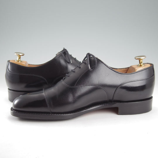 美品★(英)チーニー 6.5F【現行定価9万円以上★HARRINGTON/ストレートチップ】ハリントン/6184ラスト/カーフ/黒/メンズ/CHEANEY★o028