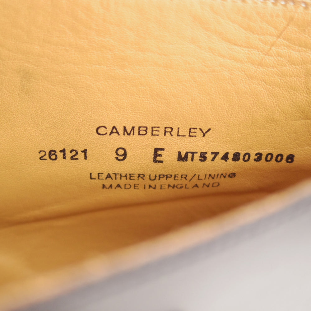 ほぼ未使用★クロケット&ジョーンズ 9E【定価￥154,000-★CAMBERLEY/007-スペクター着用】ダブルモンク/348ラスト/黒/Crockett&Jones★o561