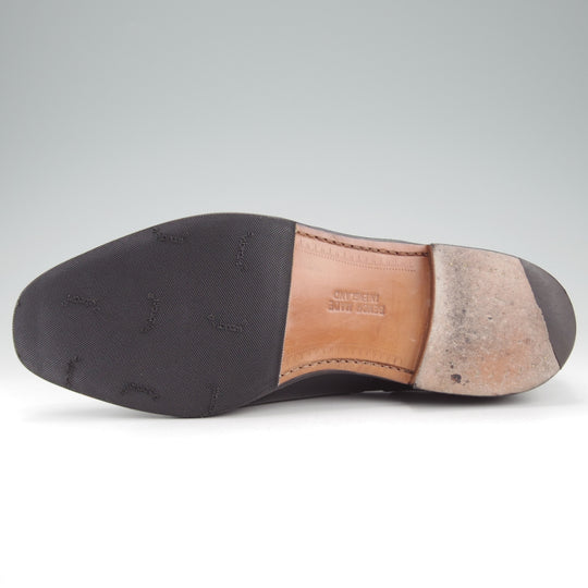 美品★(英)チーニー 6.5F【現行定価9万円以上★HARRINGTON/ストレートチップ】ハリントン/6184ラスト/カーフ/黒/メンズ/CHEANEY★o028