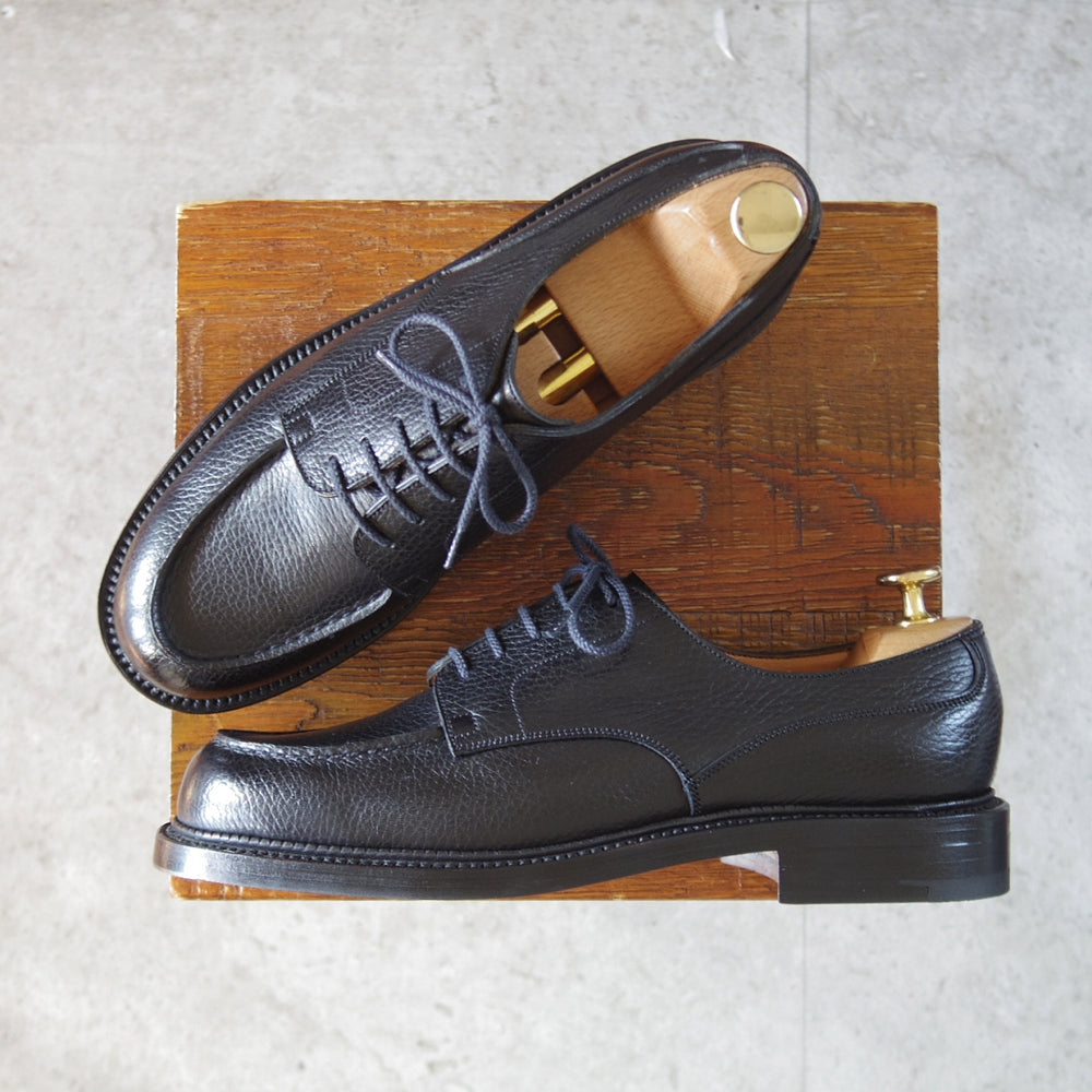 未使用★J.M.ウエストン 6B【現行定価￥187,000-★ゴルフ/GOLF】641/31ラスト/Uチップ/グレインレザー/黒/メンズ/Weston/ウェストン★o575