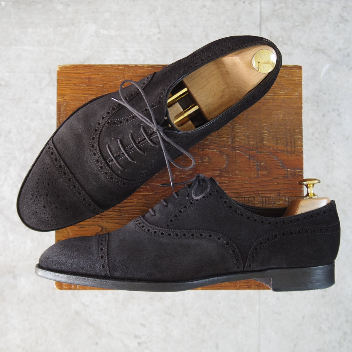 中古｜エドワードグリーン【バタフライローファー/黒】｜studio.CBR