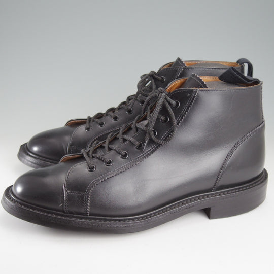極上★トリッカーズ SIZE 8.5【定価￥143,000-★ダイナイトソール/モンキーブーツ】Ethan/M6077/カーフ/黒/メンズ/Tricker's★p115