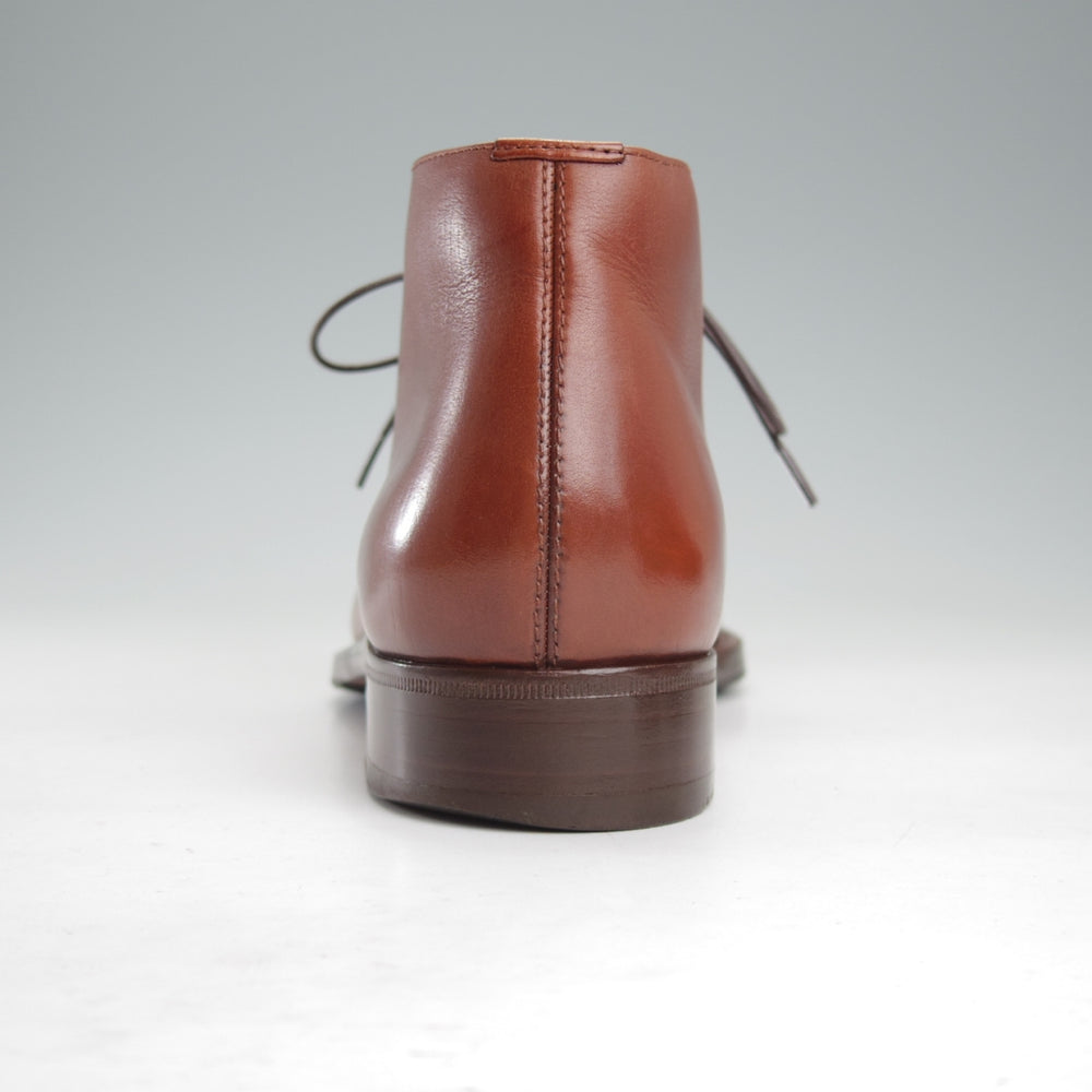 極上★(伊)タニノクリスチー SIZE 6.5【貴重★ブラックラピド製法/BRUGOTTO】チャッカブーツ/ボンドカーフ/茶/TANINO CRISCI★o031