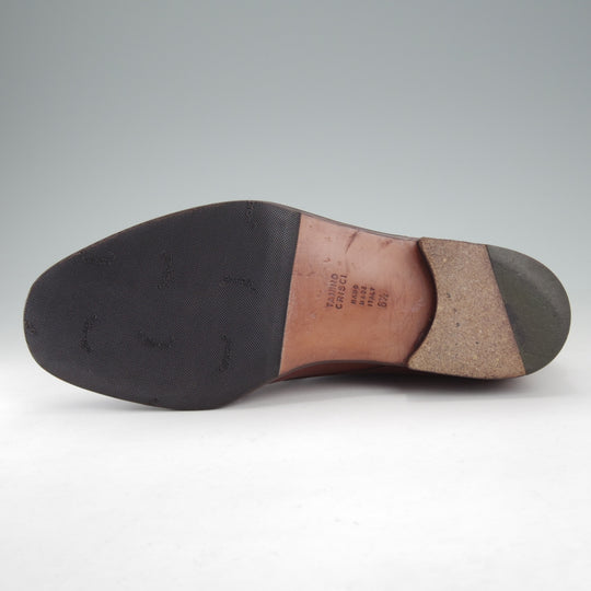 極上★(伊)タニノクリスチー SIZE 6.5【貴重★ブラックラピド製法/BRUGOTTO】チャッカブーツ/ボンドカーフ/茶/TANINO CRISCI★o031