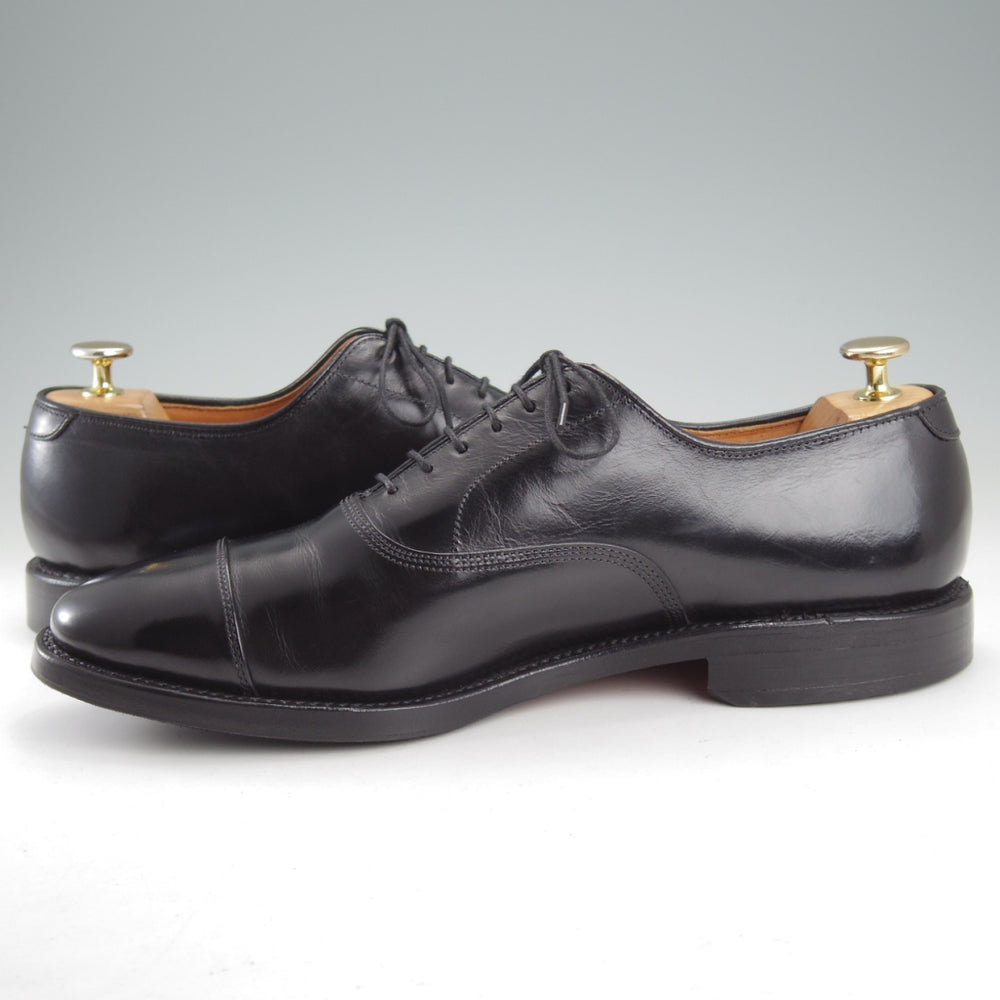極上★(米)アレンエドモンズ 9D【現行定価￥132,000-★パークアベニュー/Park Avenue】ストレートチップ/カーフ/黒/ALLEN EDMONDS★o032