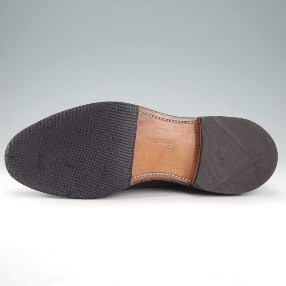 極上★(米)アレンエドモンズ 9D【現行定価￥132,000-★パークアベニュー/Park Avenue】ストレートチップ/カーフ/黒/ALLEN EDMONDS★o032