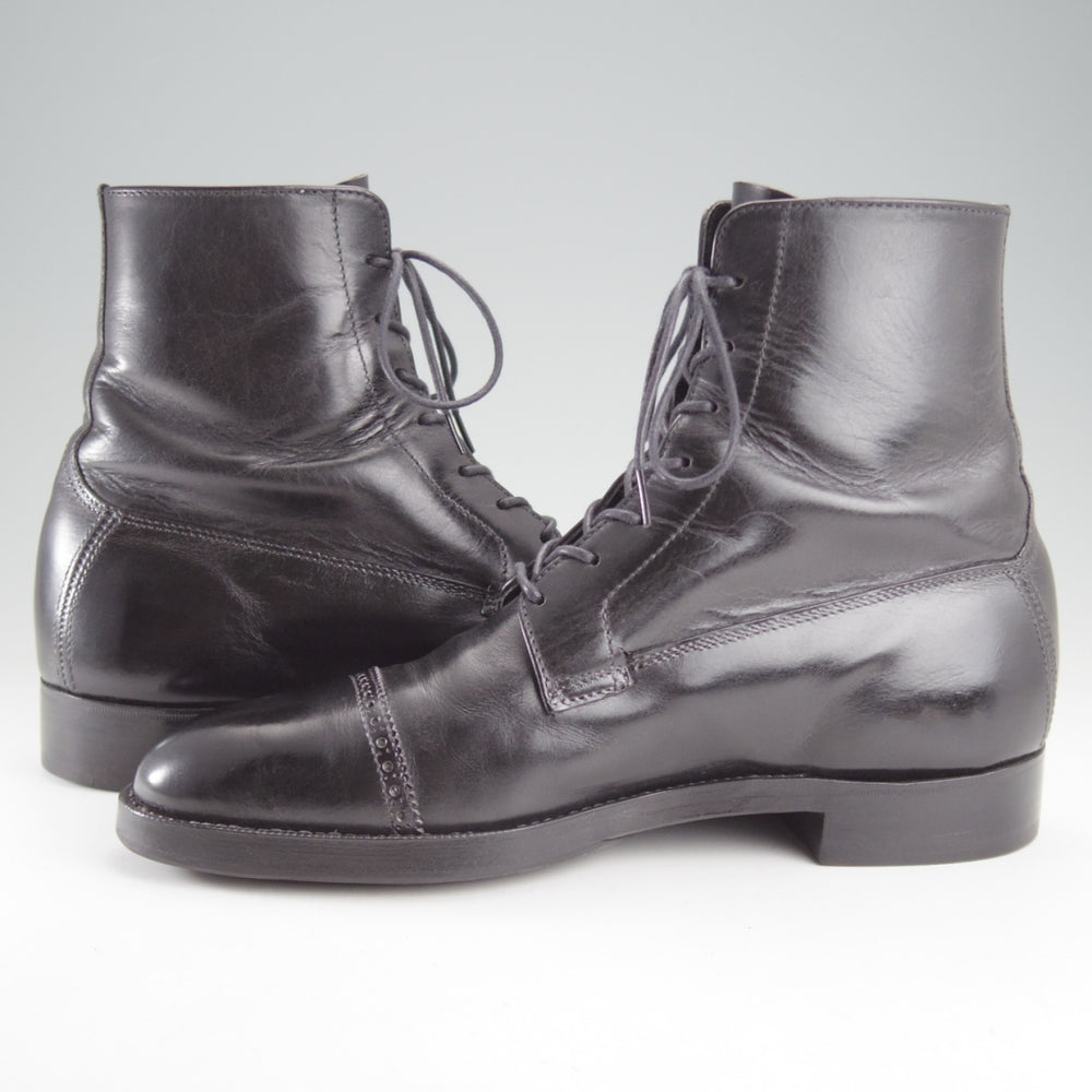 ★(英)シュナイダーブーツ SIZE 6.5【定価￥198,000-★Paddock Boots/パドックブーツ】52ラスト/カーフ/黒/メンズ/SCHNIEDER BOOTS★o569