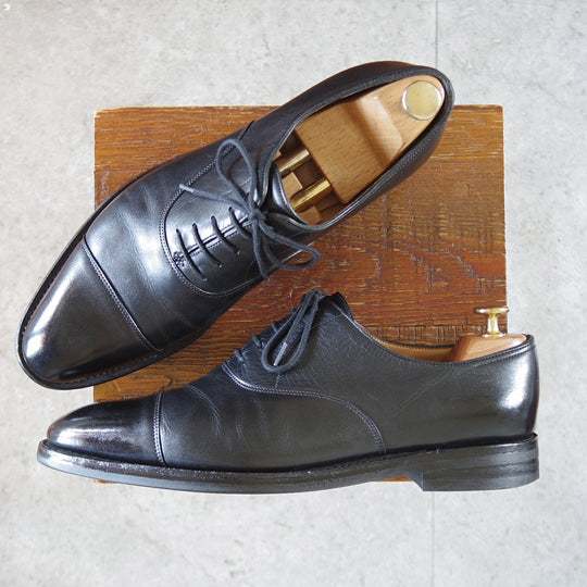 ★ジョンロブ 8E【定価￥240,900-★アクアカーフ仕様のシティ2/CITY/7000ラスト】ストレートチップ/黒/メンズ/JOHN LOBB★p132