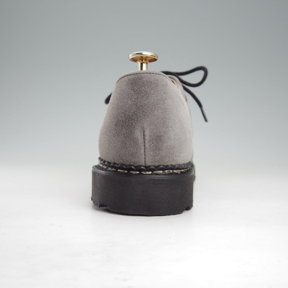 未使用★パラブーツ SIZE 42【定価￥94,600-★ミカエル/MICHAEL】チロリアンシューズ/スエード/GRIS/灰/メンズ/Paraboot★o034