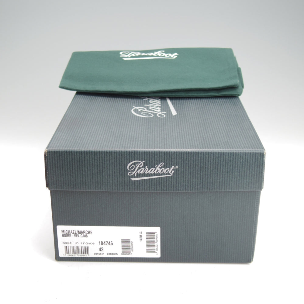 未使用★パラブーツ SIZE 42【定価￥94,600-★ミカエル/MICHAEL】チロリアンシューズ/スエード/GRIS/灰/メンズ/Paraboot★o034