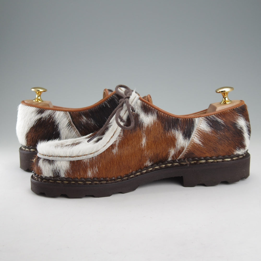 未使用★パラブーツ SIZE 40【定価￥96,800-★ハラコ仕様/MICHAEL/ミカエル】チロリアンシューズ/POILS VACHE/Paraboot★o035