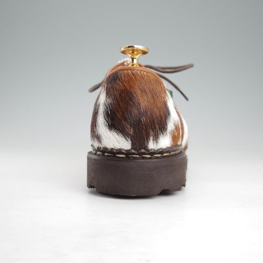 未使用★パラブーツ SIZE 40【定価￥96,800-★ハラコ仕様/MICHAEL/ミカエル】チロリアンシューズ/POILS VACHE/Paraboot★o035