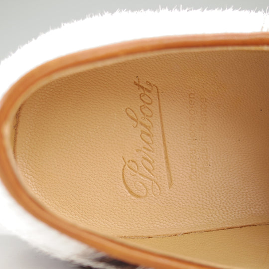 未使用★パラブーツ SIZE 40【定価￥96,800-★ハラコ仕様/MICHAEL/ミカエル】チロリアンシューズ/POILS VACHE/Paraboot★o035