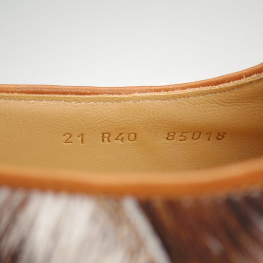 未使用★パラブーツ SIZE 40【定価￥96,800-★ハラコ仕様/MICHAEL/ミカエル】チロリアンシューズ/POILS VACHE/Paraboot★o035