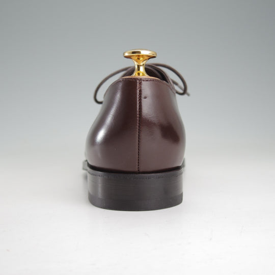 極美品★J.M.ウエストン 6.5D【定価￥148,500-★ホールカット/REMI/357】T6ラスト/ボックスカーフ/濃茶/メンズ/Weston/ウェストン★o574