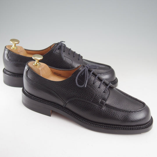 未使用★J.M.ウエストン 6B【現行定価￥187,000-★ゴルフ/GOLF】641/31ラスト/Uチップ/グレインレザー/黒/メンズ/Weston/ウェストン★o575