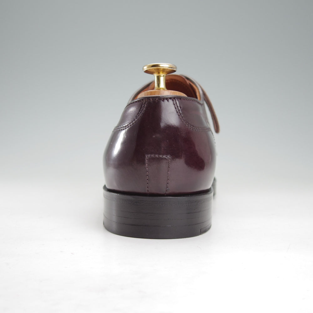 極美品★オールデン 8.5D【定価￥220,000-★コードバン/2160/アバディーンラスト】ストレートチップ/バーガンディー/赤茶/ALDEN★o038