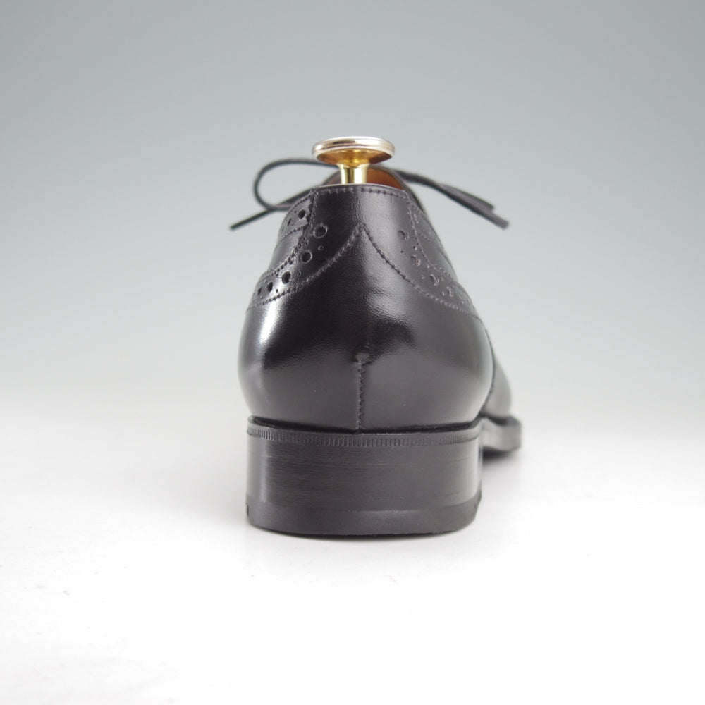 美品★J.M.ウエストン 6.5D【貴重★310/セミブローグ】11ラスト/ボックスカーフ/黒/メンズ/Weston/ウェストン★o576