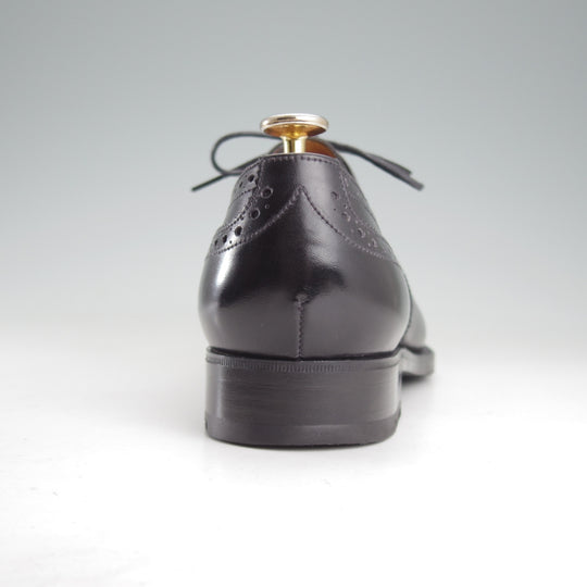 美品★J.M.ウエストン 6.5D【貴重★310/セミブローグ】11ラスト/ボックスカーフ/黒/メンズ/Weston/ウェストン★o576