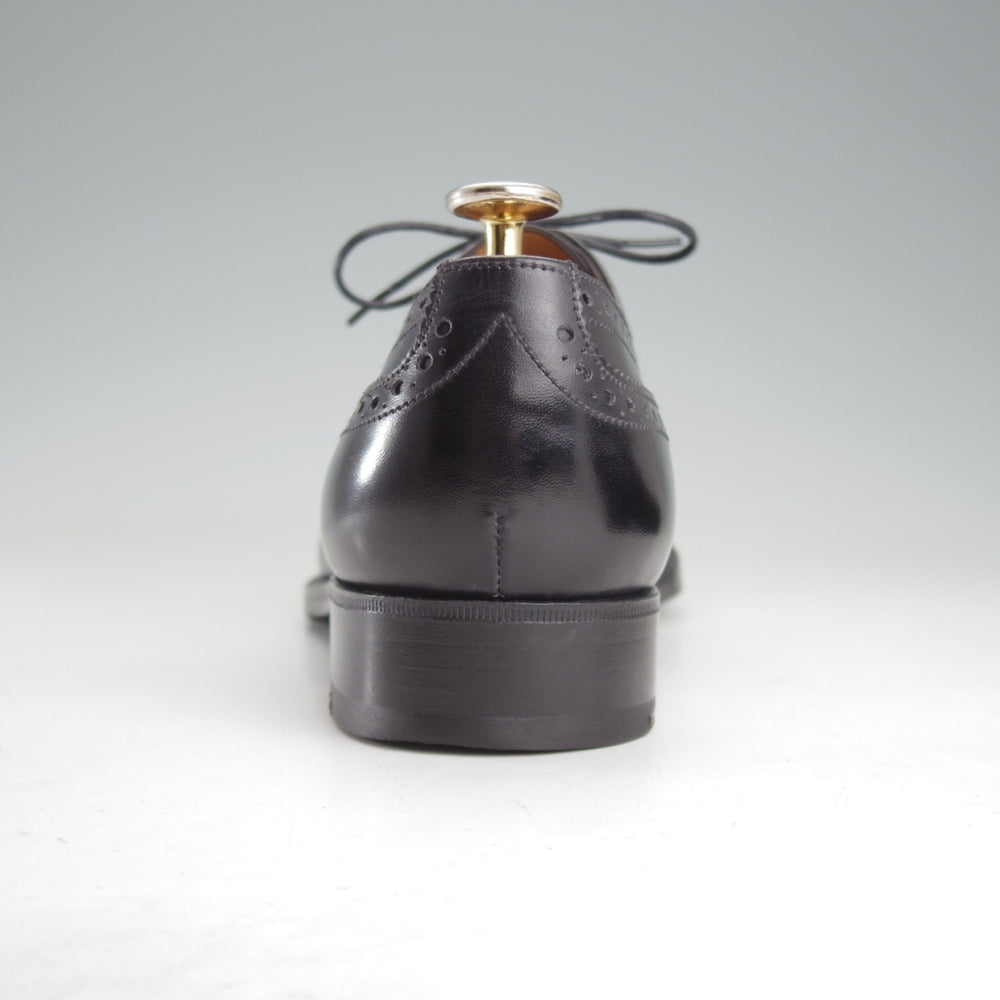 美品★J.M.ウエストン 6.5D【貴重★310/セミブローグ】11ラスト/ボックスカーフ/黒/メンズ/Weston/ウェストン★o576