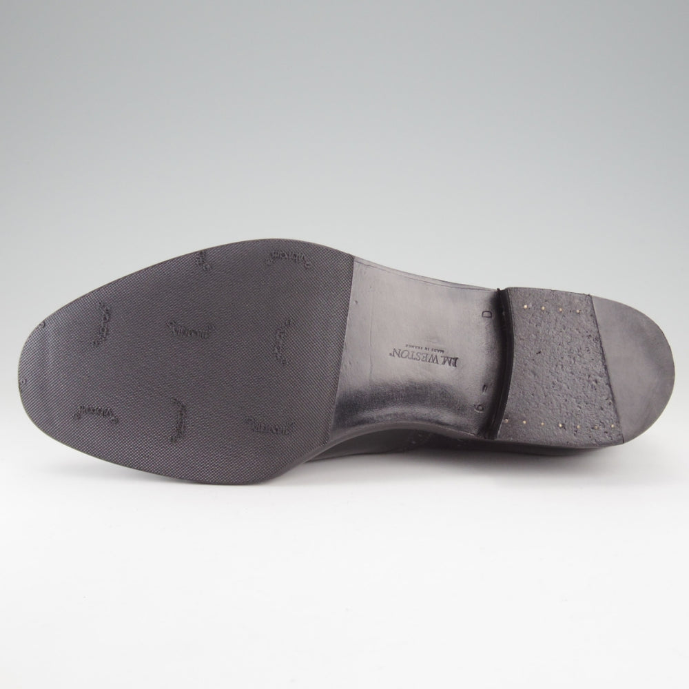 美品★J.M.ウエストン 6.5D【貴重★310/セミブローグ】11ラスト/ボックスカーフ/黒/メンズ/Weston/ウェストン★o576