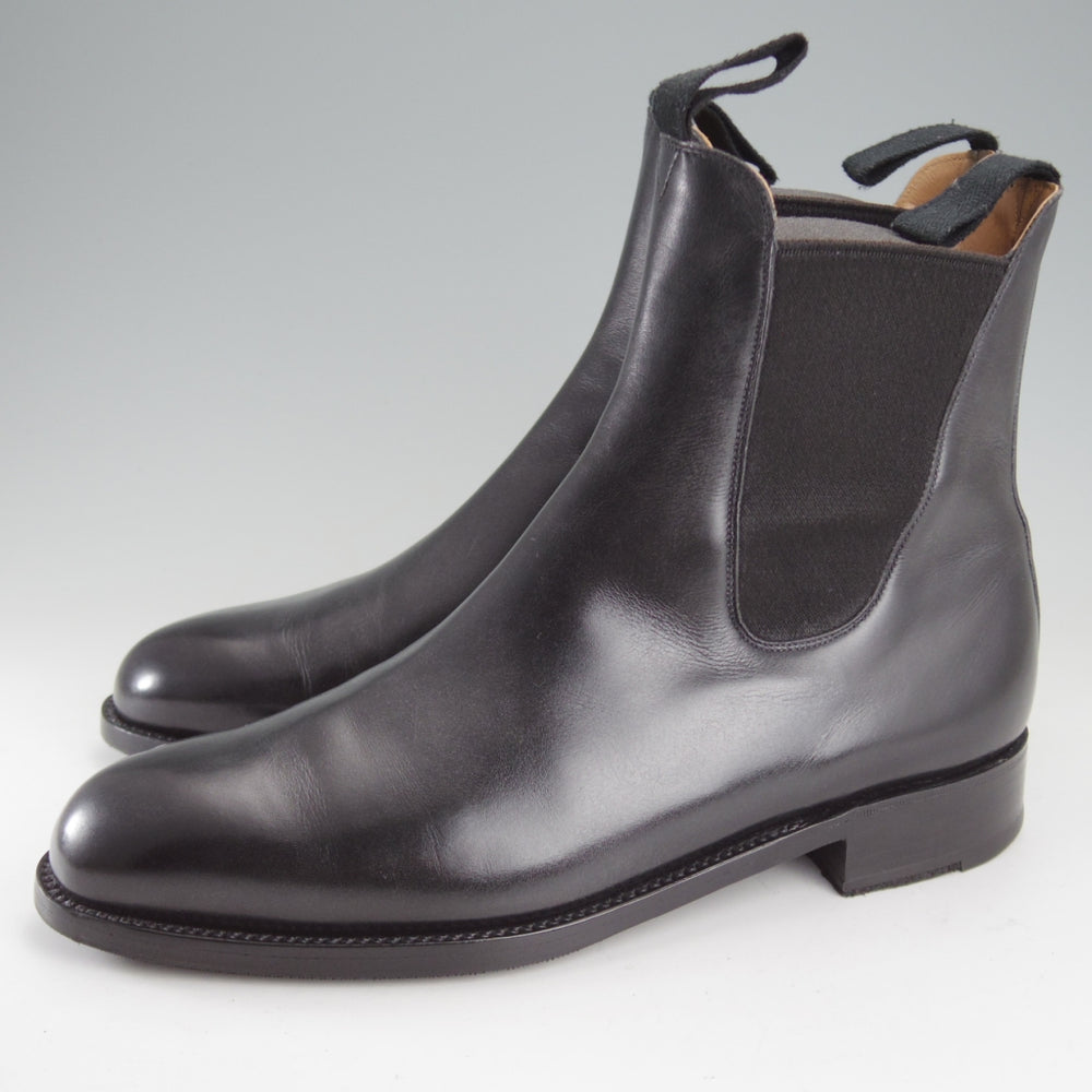 極上★J.M.ウエストン 6.5D【定価￥209,000-★サイドゴアブーツ/705】39ラスト/ボックスカーフ/黒/メンズ/Weston/ウェストン★o577