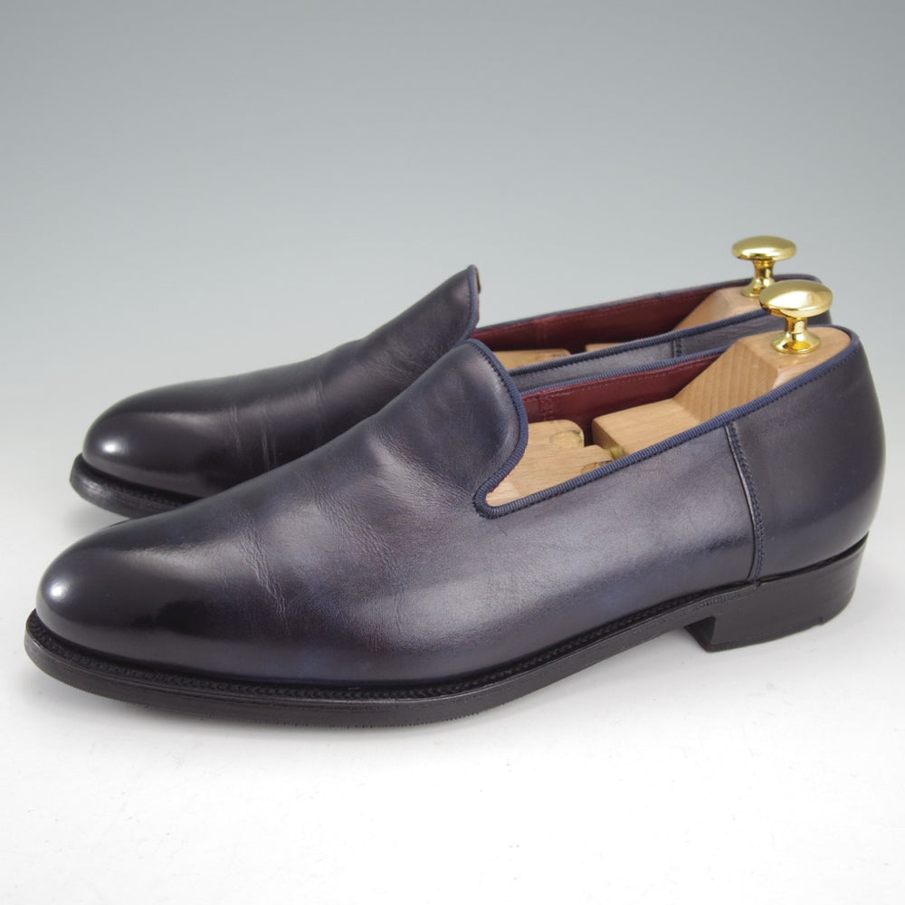 極上★J.M.ウエストン 5.5D【定価￥167,200-★ウルトラウエストン/345/ローファー】S1ラスト/スリッポン/紺/Weston/ウェストン★o040