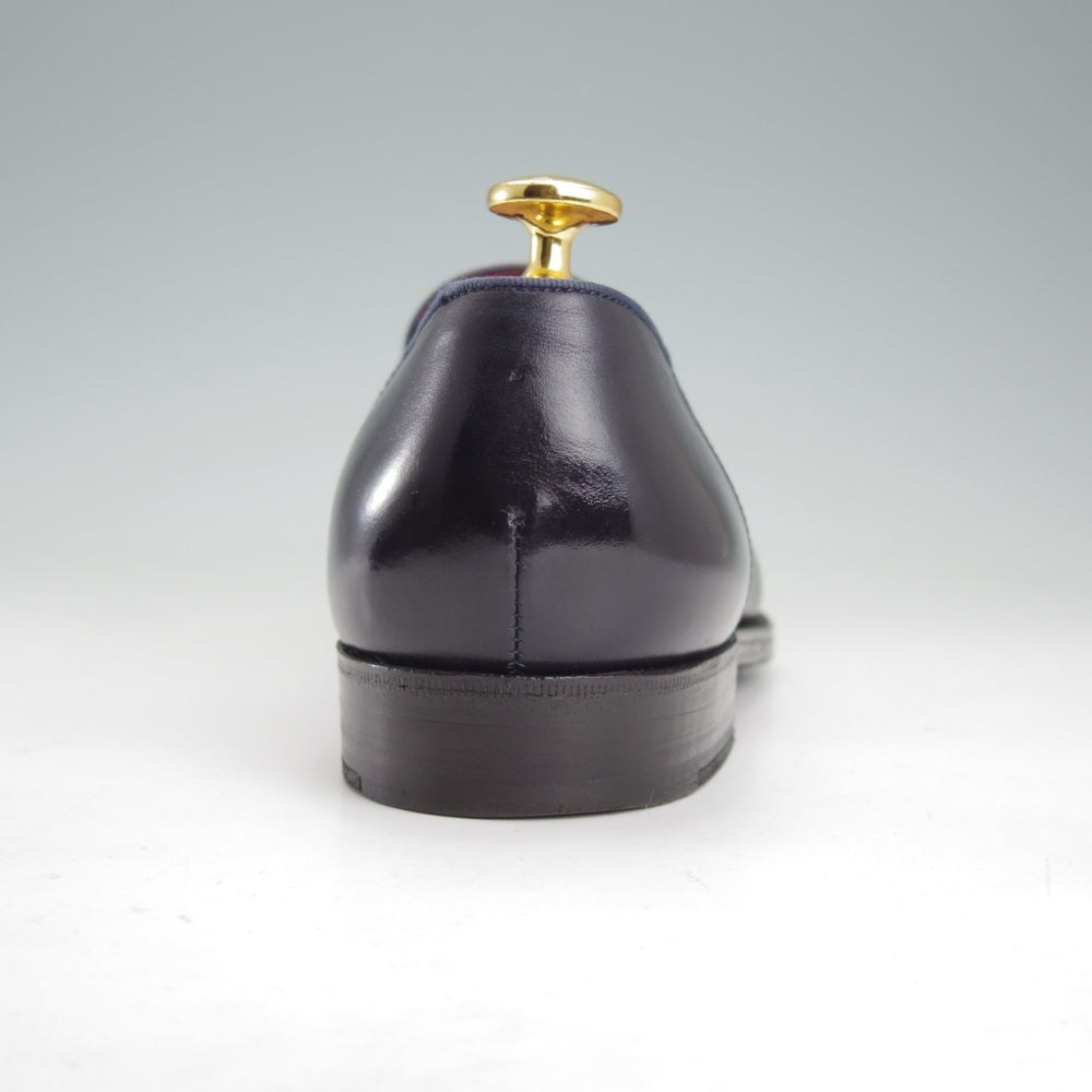 極上★J.M.ウエストン 5.5D【定価￥167,200-★ウルトラウエストン/345/ローファー】S1ラスト/スリッポン/紺/Weston/ウェストン★o040