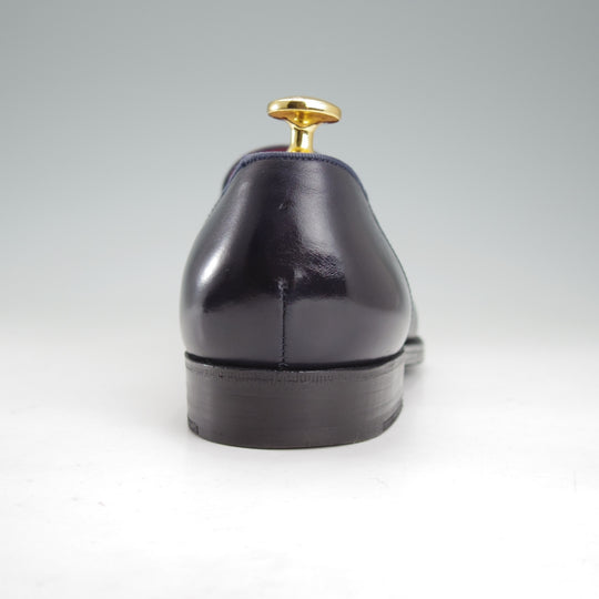 極上★J.M.ウエストン 5.5D【定価￥167,200-★ウルトラウエストン/345/ローファー】S1ラスト/スリッポン/紺/Weston/ウェストン★o040