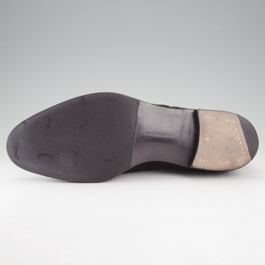 美品★エドワードグリーン 9.5D【現行定価￥269,500-★カドガン/CADOGAN/202ラスト】セミブローグ/スエード/黒/EDWARD GREEN★o578