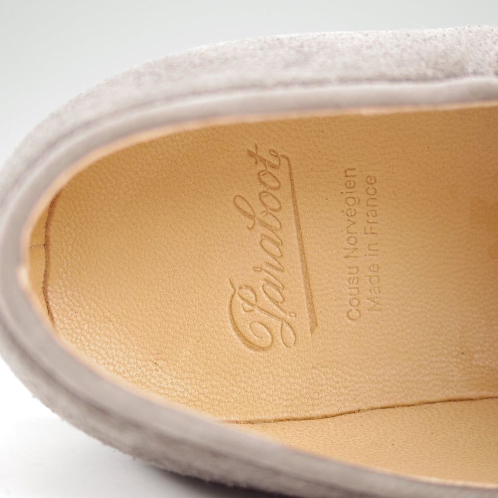 未使用★パラブーツ SIZE 42.5【定価￥94,600-★ミカエル/MICHAEL】チロリアンシューズ/スエード/GRIS/灰/メンズ/Paraboot★o036