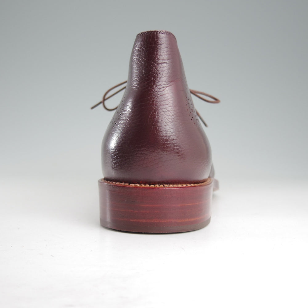 未使用★(伊)シルヴァノ・ラッタンジ SIZE 9【オーダー品★ンドソーンウェルテッド製法】チャッカブーツ/赤茶/Silvano Lattanzi★p130