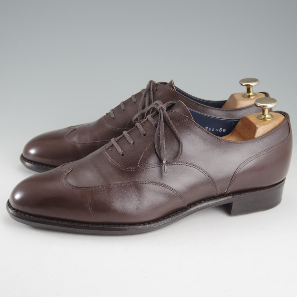 極上★三陽山長 SIZE 7【定価￥99,000-★二子玉川店限定品/珠八郎】R2010ラスト/ブラインドブローグ/カーフ/濃茶/Sanyo Yamacho★p131