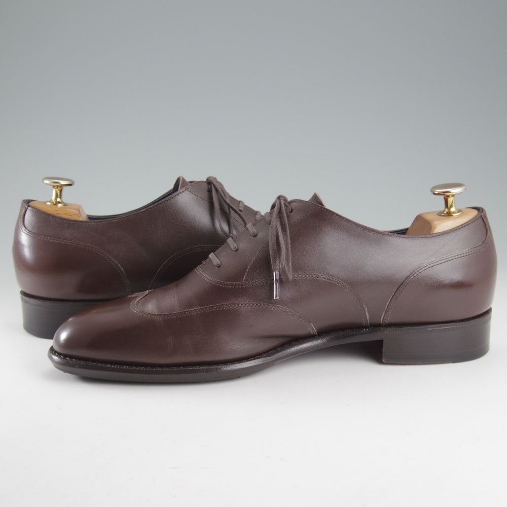 極上★三陽山長 SIZE 7【定価￥99,000-★二子玉川店限定品/珠八郎】R2010ラスト/ブラインドブローグ/カーフ/濃茶/Sanyo Yamacho★p131