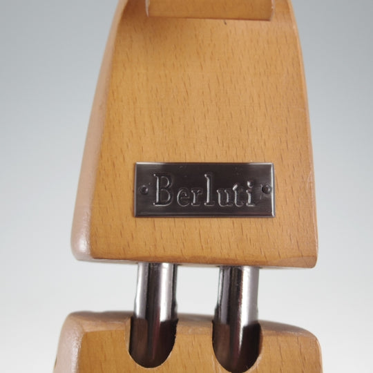 極上★(仏)ベルルッティ SIZE 6【仏製★純正シューツリー】木製シューキーパー/メンズ/Berluti★n542