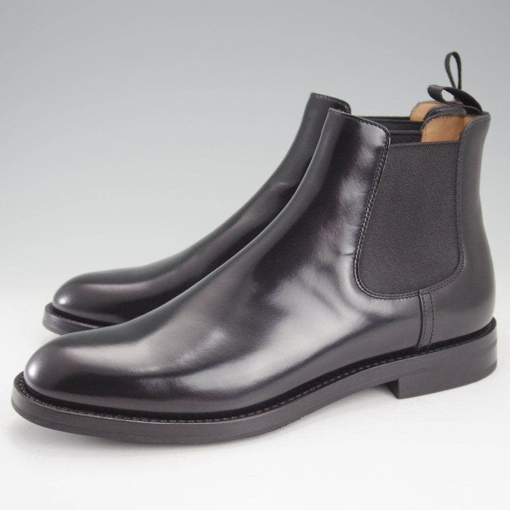 未使用★チャーチ(レディース) SIZE 36.5【定価￥181,500-★MONMOUTH/サイドゴアブーツ】ポリッシュドバインダーカーフ/黒/Church's★o042