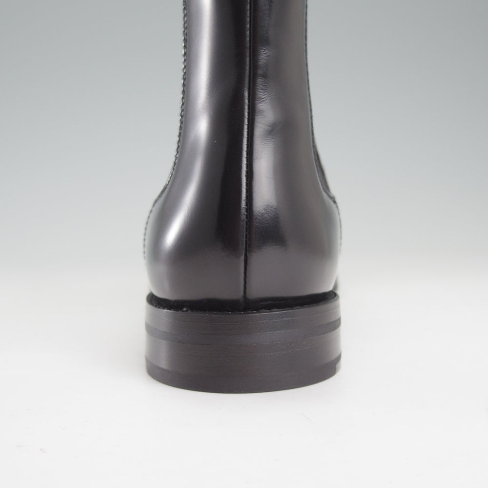 未使用★チャーチ(レディース) SIZE 36.5【定価￥181,500-★MONMOUTH/サイドゴアブーツ】ポリッシュドバインダーカーフ/黒/Church's★o042