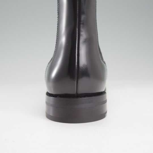 未使用★チャーチ(レディース) SIZE 36.5【定価￥181,500-★MONMOUTH/サイドゴアブーツ】ポリッシュドバインダーカーフ/黒/Church's★o042