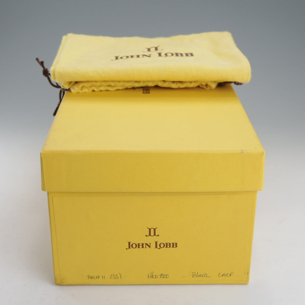 極美品★ジョンロブ 6.5D【現行定価￥332,200-★フィリップ2/Philip2/プレステージライン】7000ラスト/カーフ/黒/メンズ/JOHN LOBB★o044