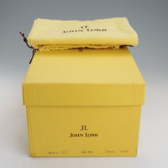 極美品★ジョンロブ 6.5D【現行定価￥332,200-★フィリップ2/Philip2/プレステージライン】7000ラスト/カーフ/黒/メンズ/JOHN LOBB★o044
