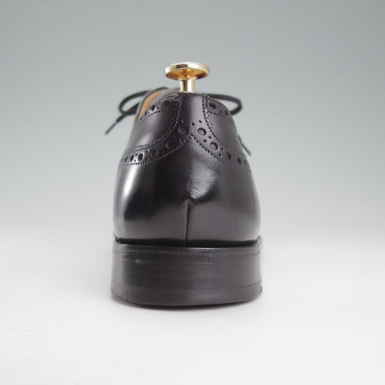 極上★チャーチ 85F/UK8.5【現行定価￥181,500-★チェットウィンド/CHETWYND】173ラスト/フルブローグ/カーフ/黒/メンズ/Church's★o046